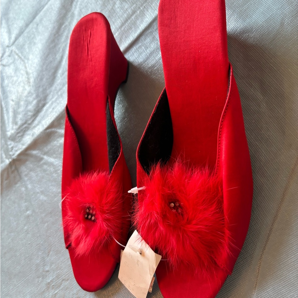 NEW Red Shoes - Size 7